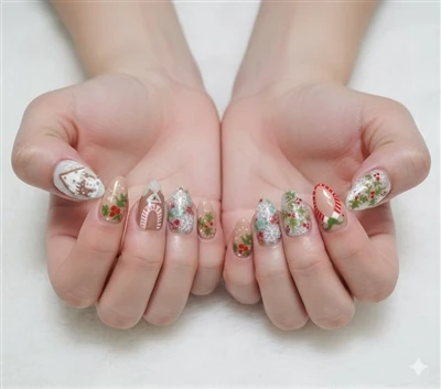 Unlock The Magic: Winter Christmas Press-On Nails Are Here!