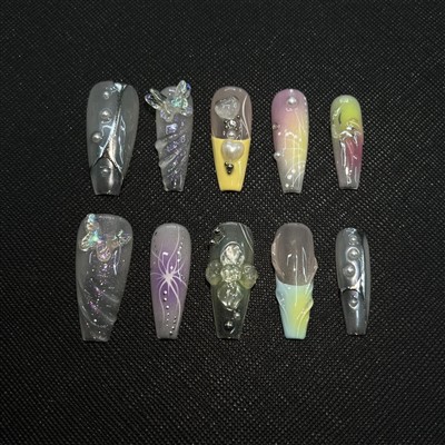 Butterfly Painting Nails