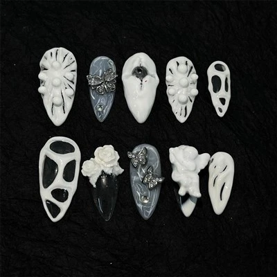 Plaster Print Nails