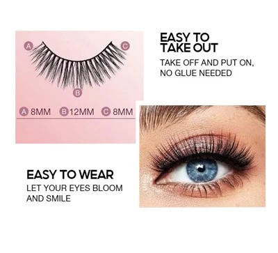 Volume Set Glue-free False Eyelashes